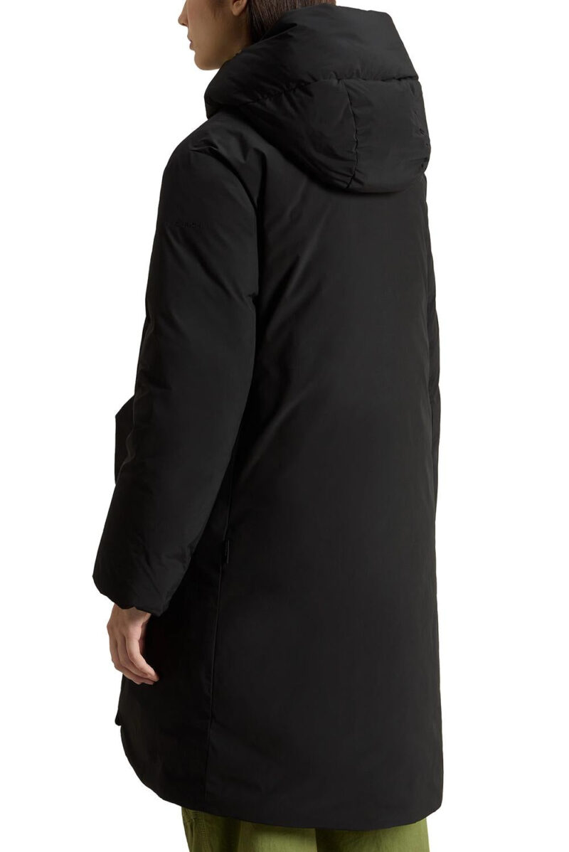 Zakoor Women's Cocoon Style Wool Parka - Image 3